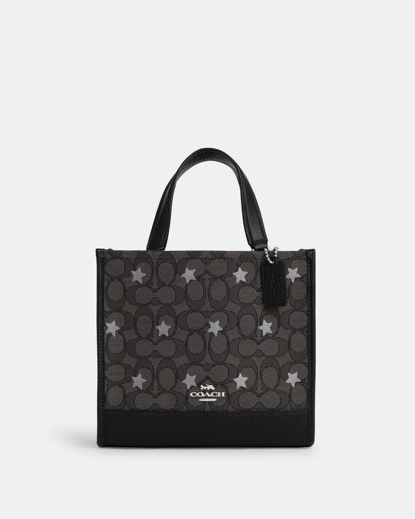 Dempsey Tote 22 In Signature Jacquard With Star Embroidery