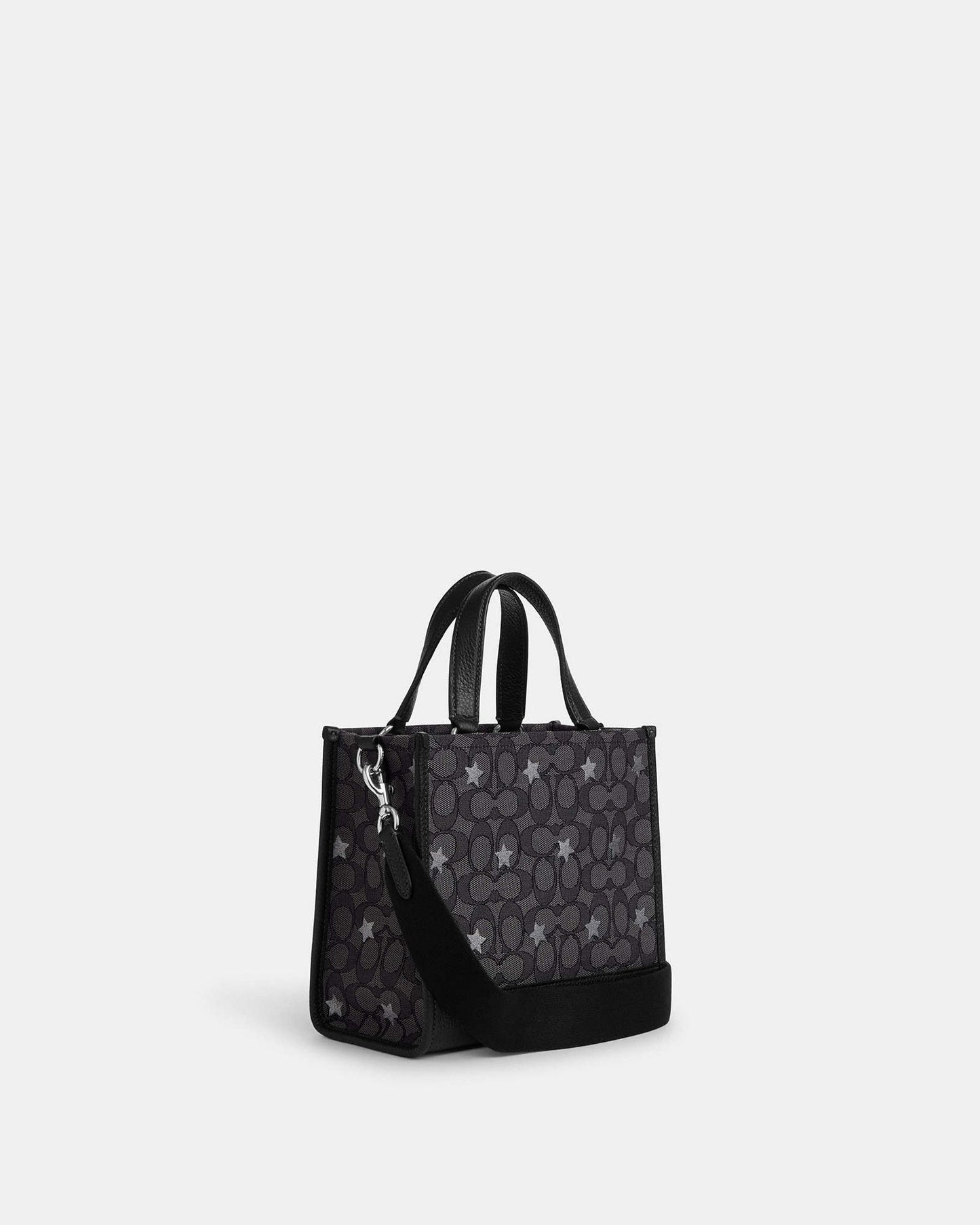 Dempsey Tote 22 In Signature Jacquard With Star Embroidery