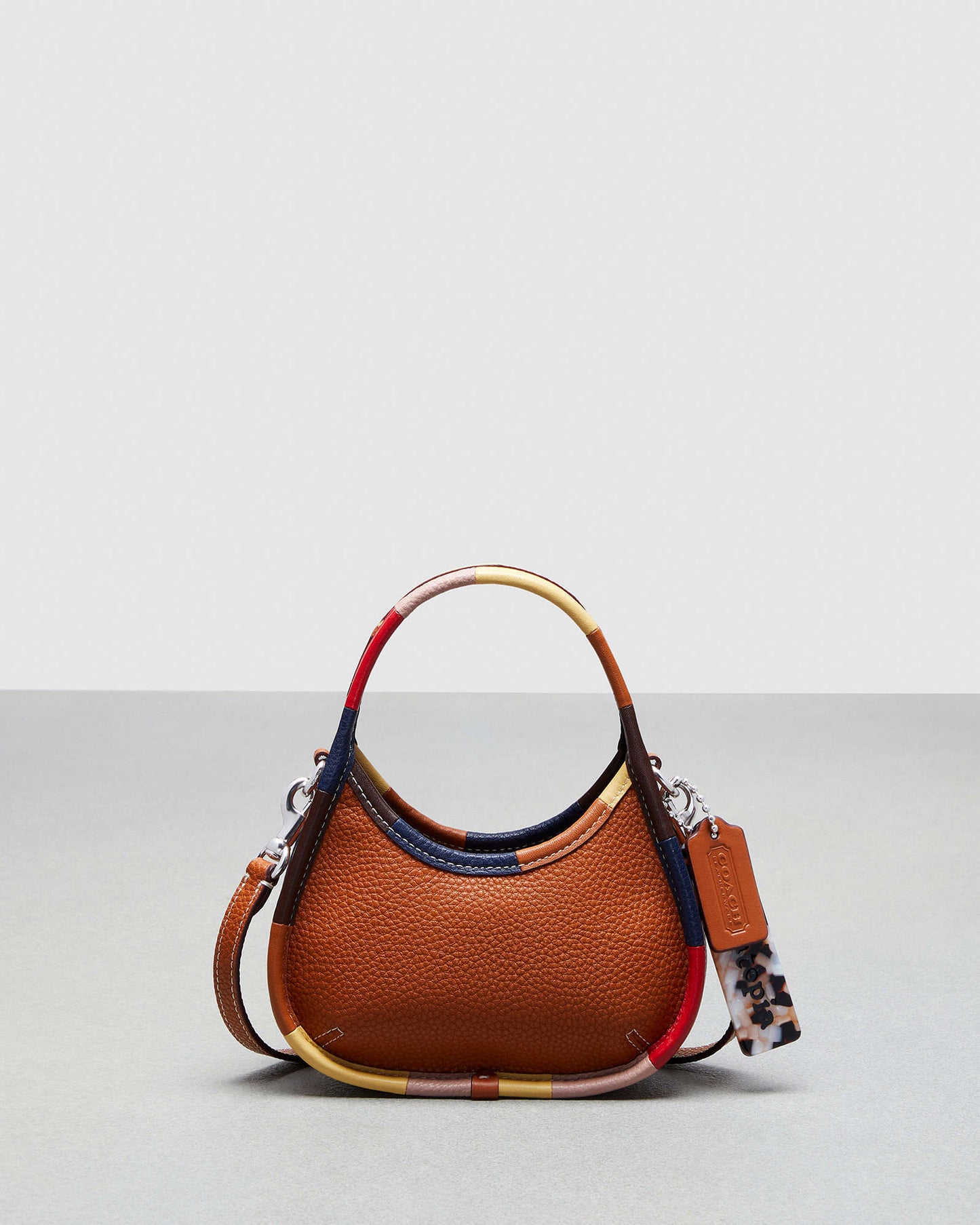 Mini Ergo Bag With Crossbody Strap In Coachtopia Leather With Upcrafted Leather Binding