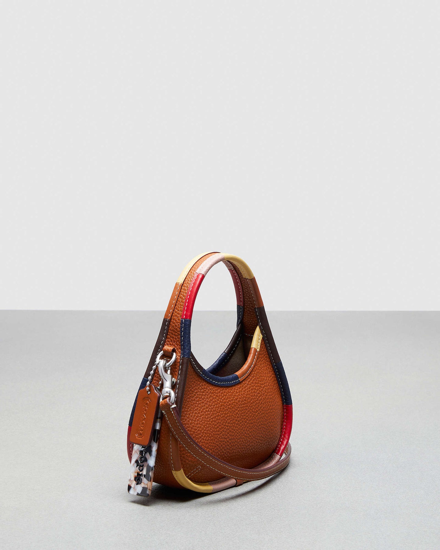 Mini Ergo Bag With Crossbody Strap In Coachtopia Leather With Upcrafted Leather Binding