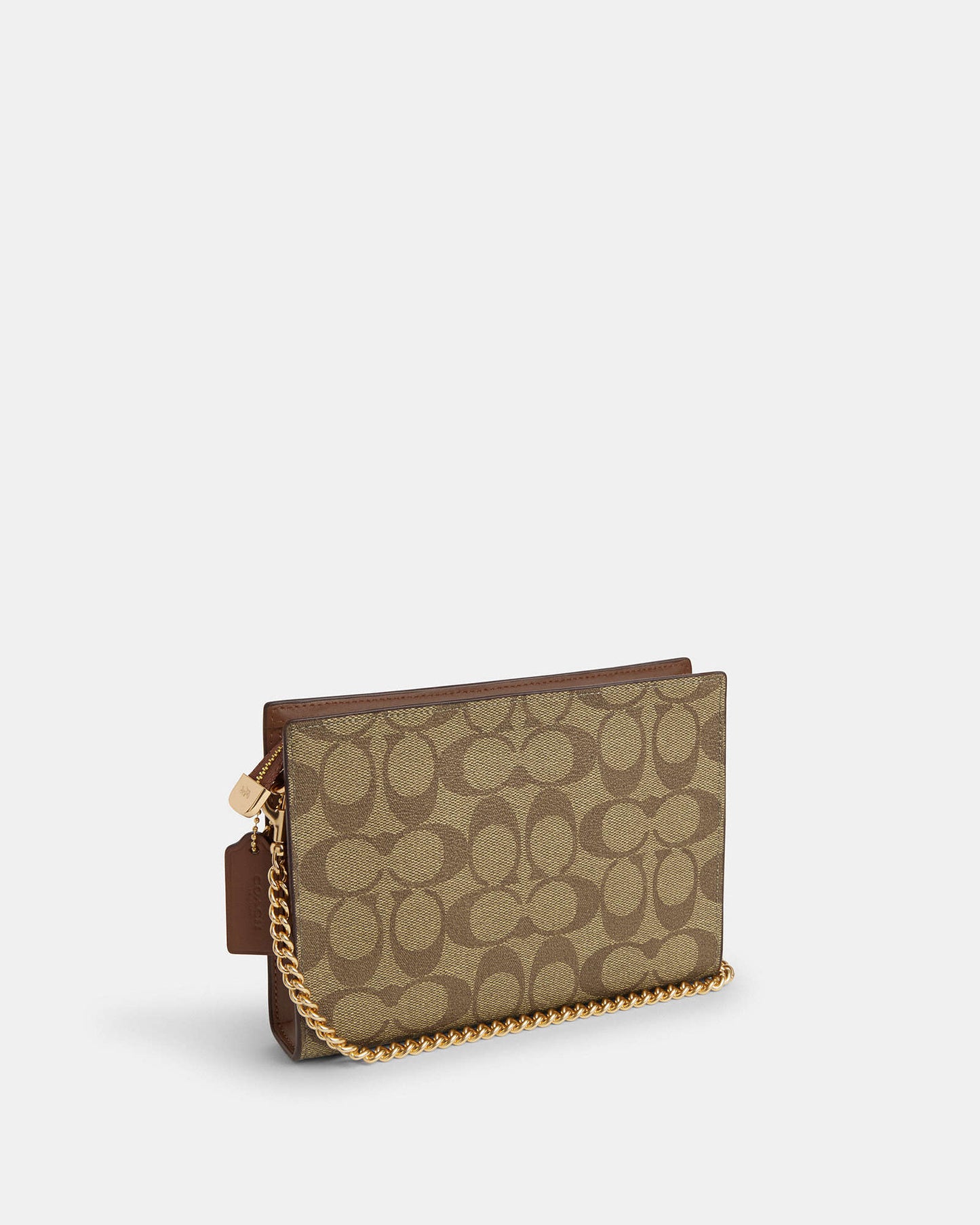 Slim Crossbody In Signature Canvas