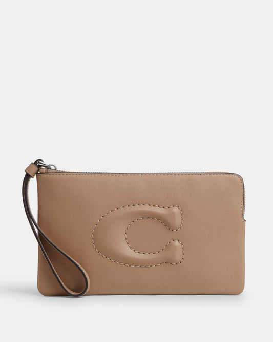 Large Corner Zip Wristlet