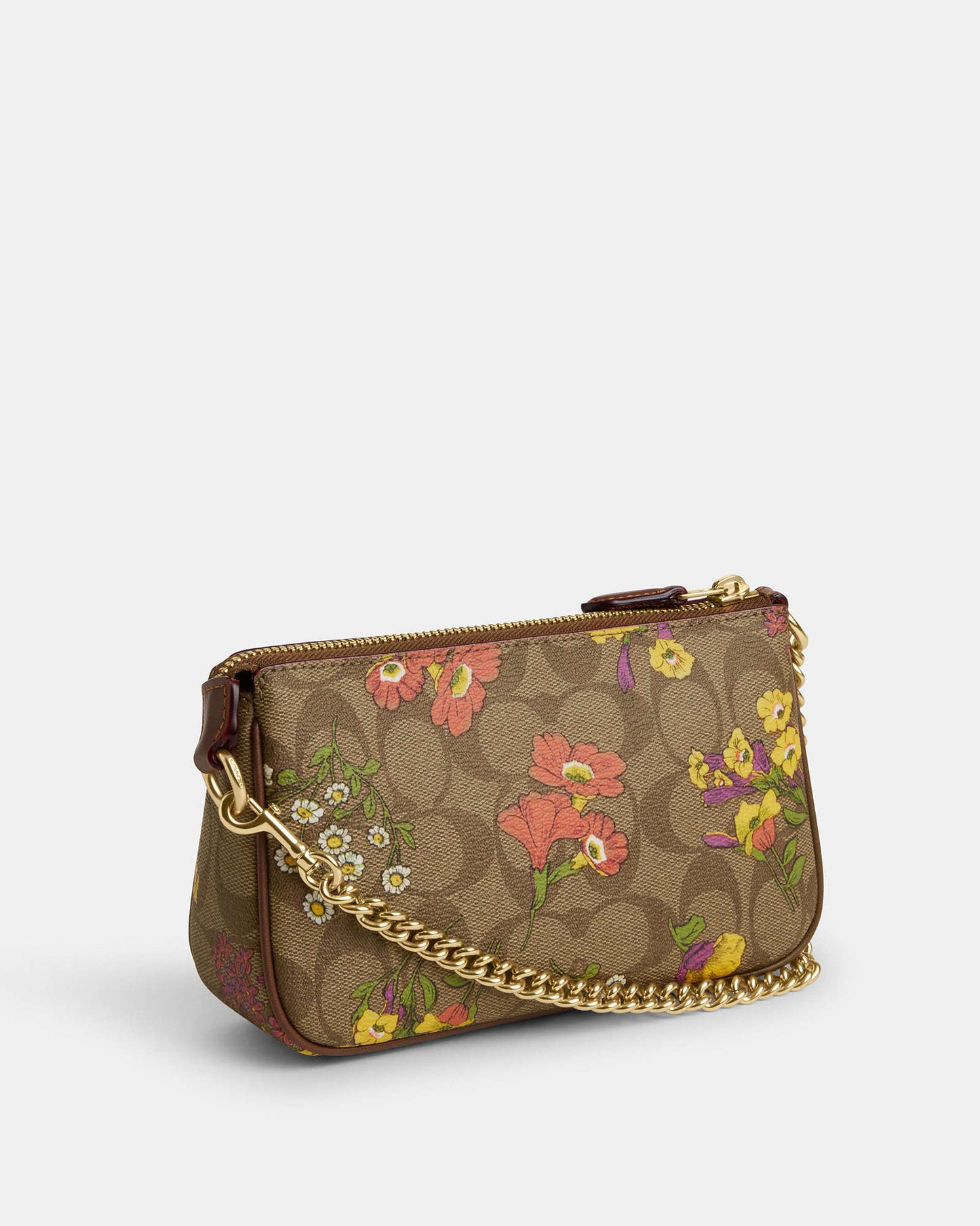 Nolita 19 In Signature Canvas With Floral Print