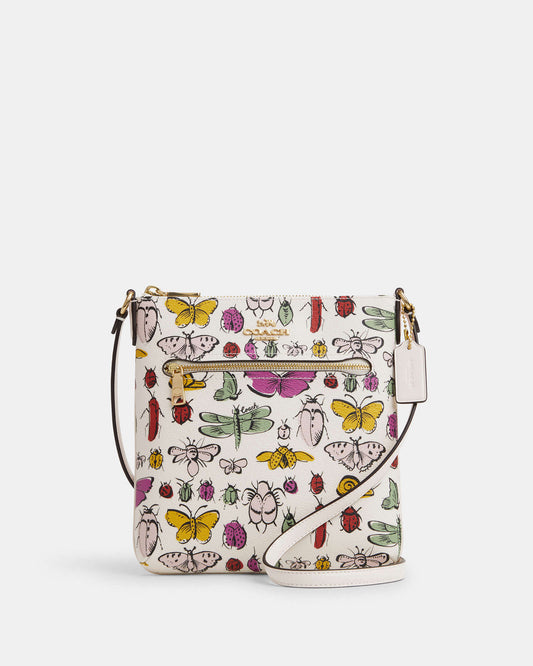 Mini Rowan File Bag With Creature Print