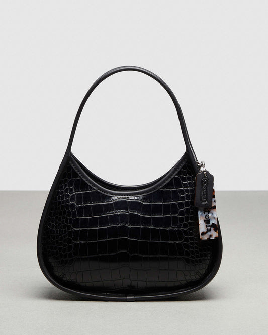 Ergo Bag In Croc Embossed Coachtopia Leather