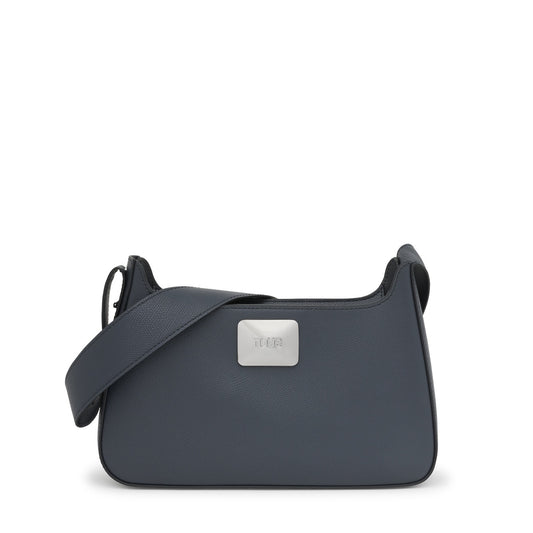 Bolso de hombro gris oscuro TOUS Lucia