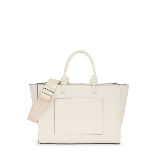 Shopper mediano Amaya beige TOUS La Rue New