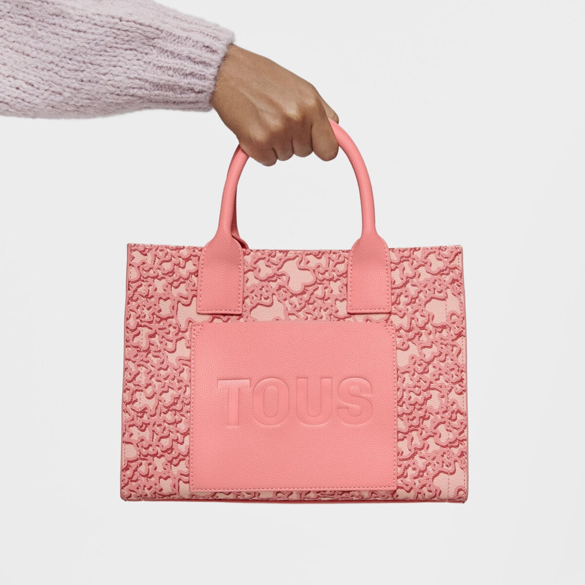 Shopper mediano Amaya coral Kaos Mini Evolution