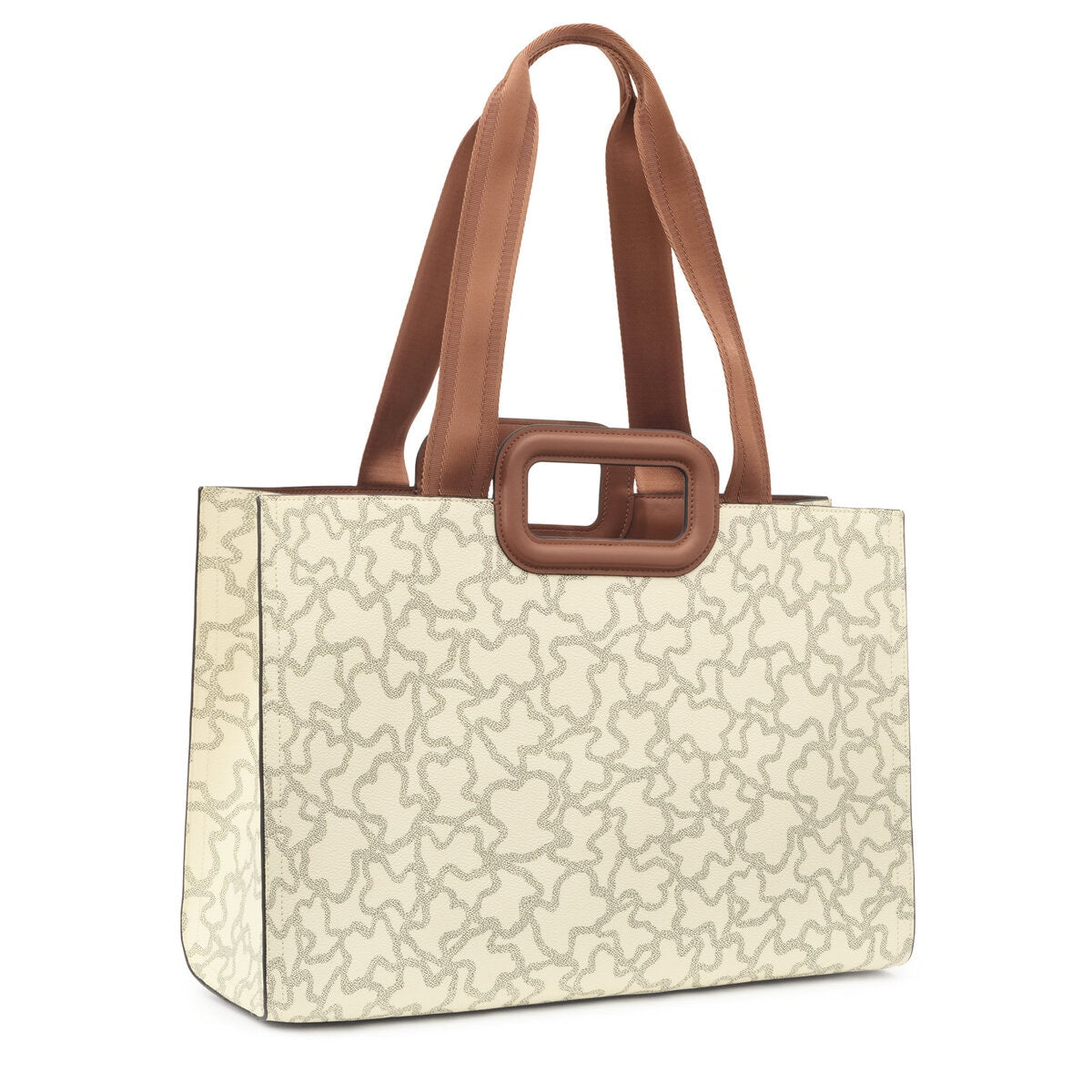 Shopper grande Amaya beige Kaos Icon