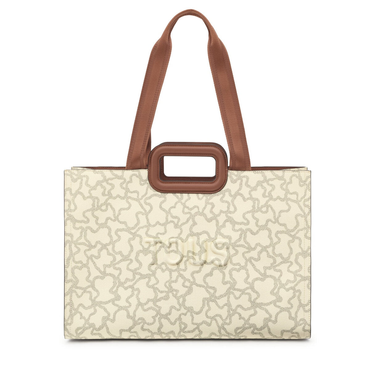 Shopper grande Amaya beige Kaos Icon