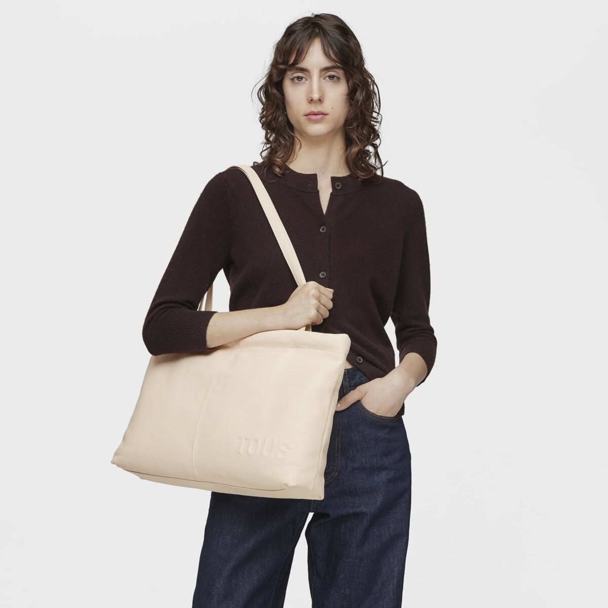 Shopper beige TOUS Dolsa