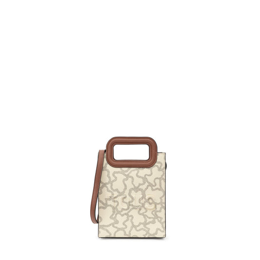 Mini bolso Pop beige Kaos Icon