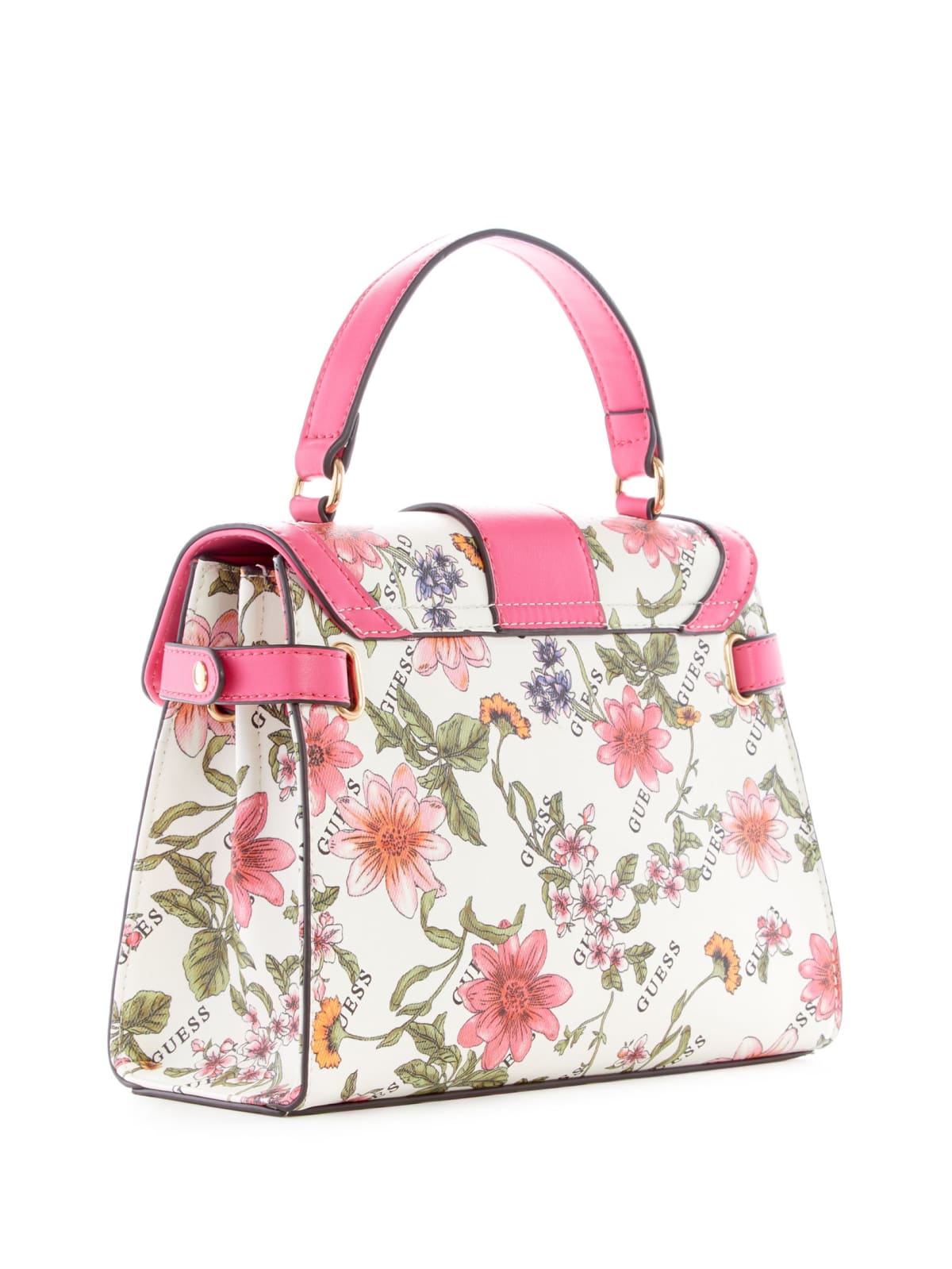 Kimball Top Handle Floral Crossbody