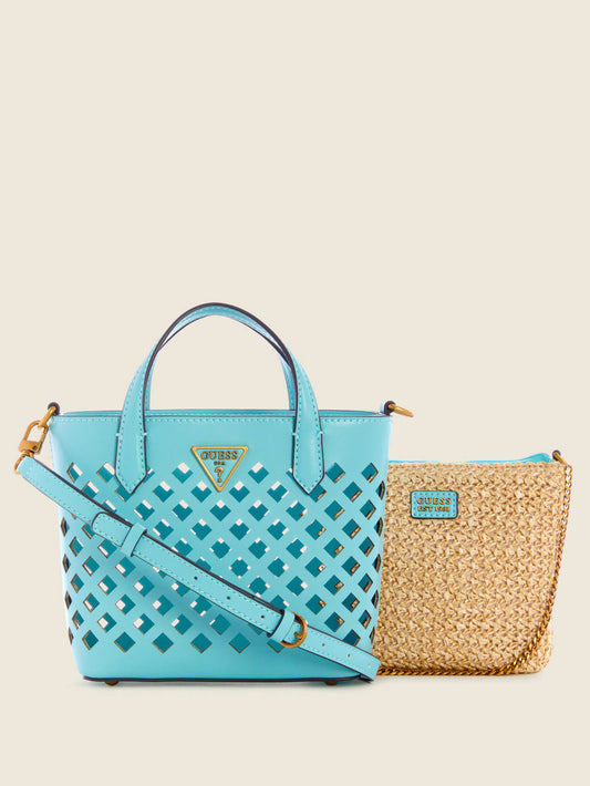 Aqua Mini Tote