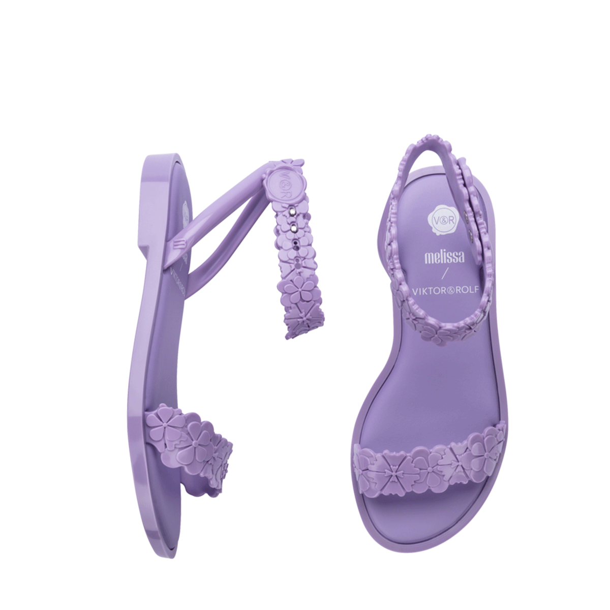 Melissa Wave Sandal Blossom - 7 USA