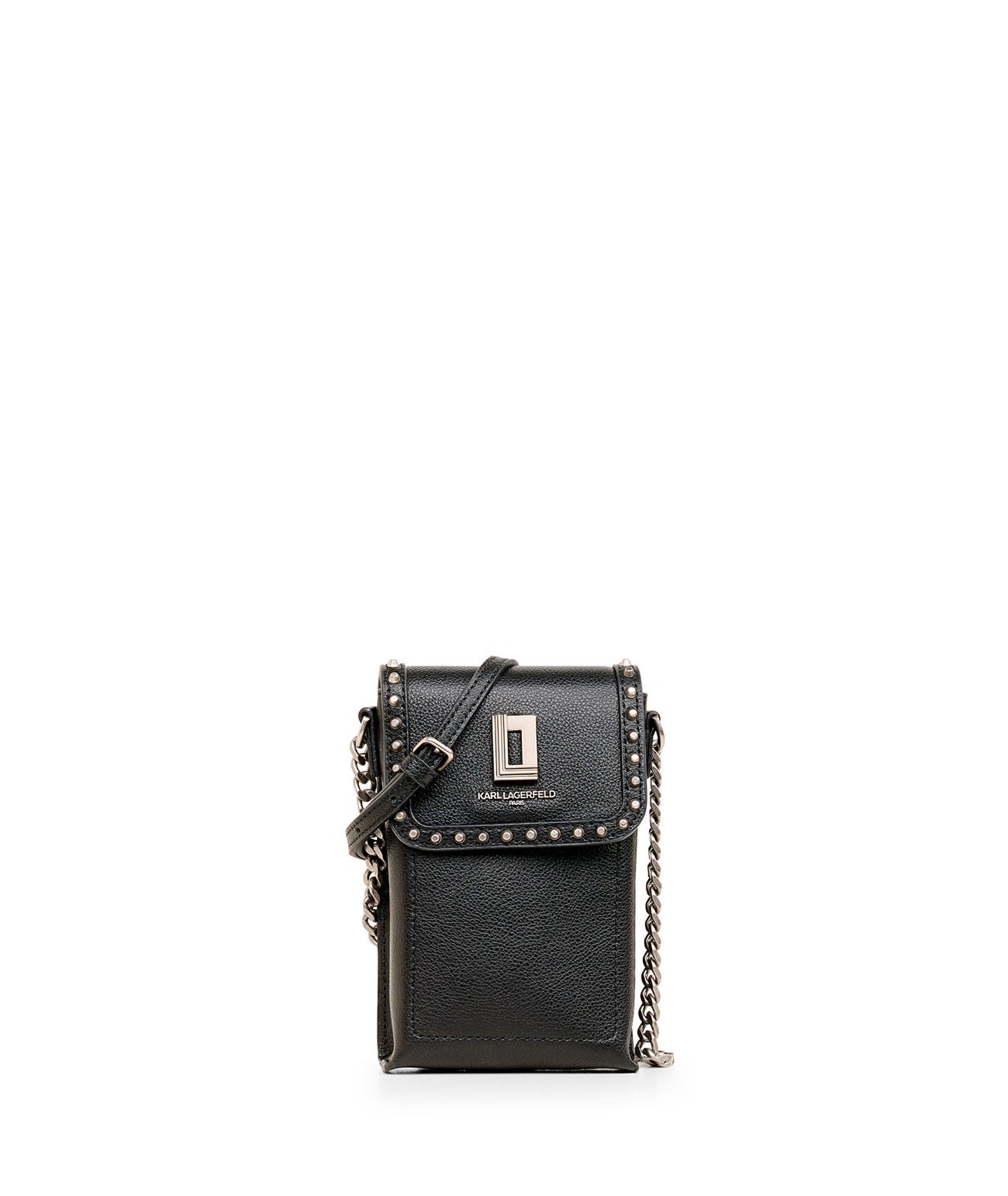 LYON STUDDED CELL PHONE CROSSBODY