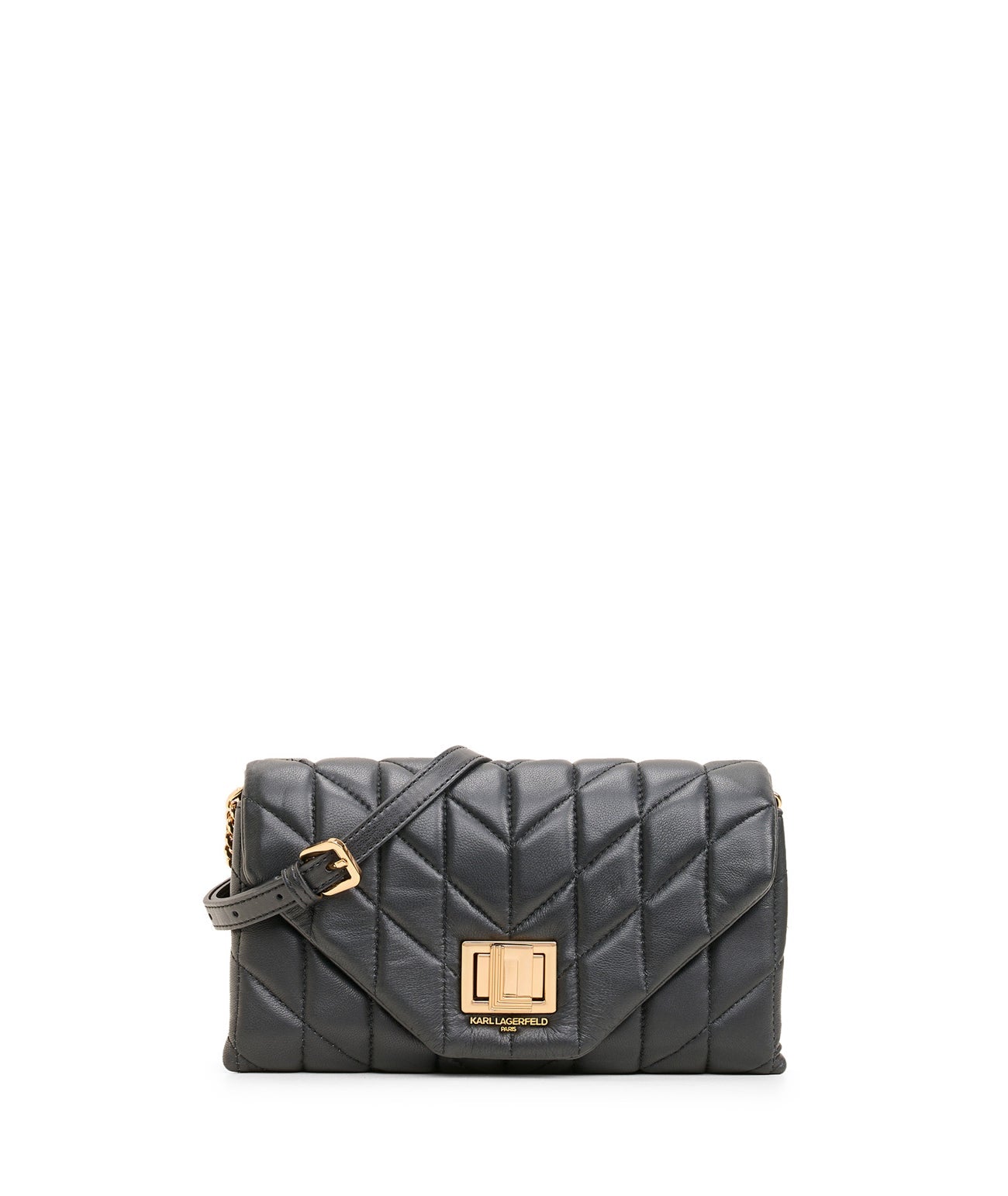 LAFAYETTE QUILTED DEMI CROSSBODY CLUTCH