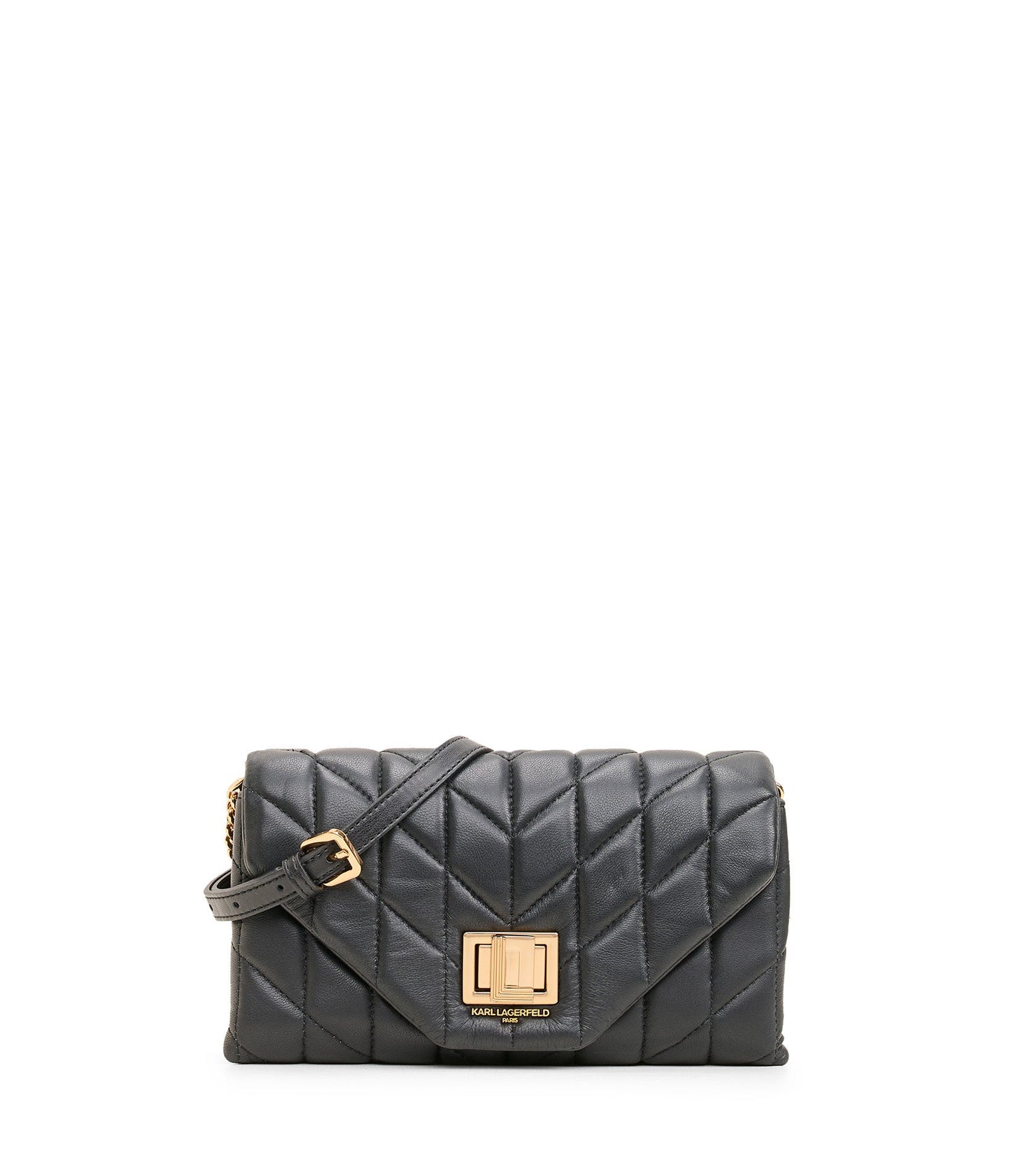 LAFAYETTE QUILTED DEMI CROSSBODY CLUTCH