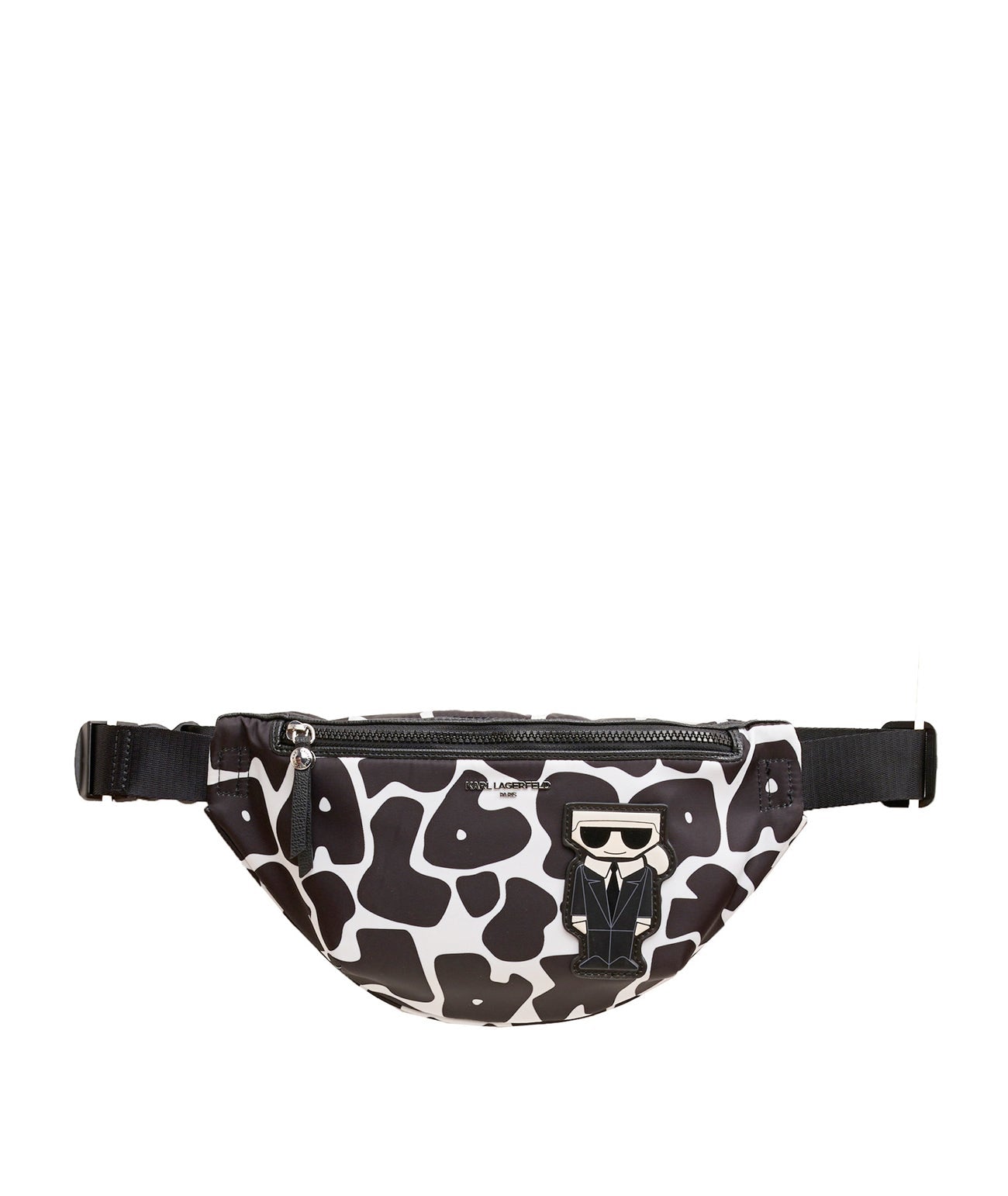 AMOUR KARL GIRAFFE PRINT BELT BAG